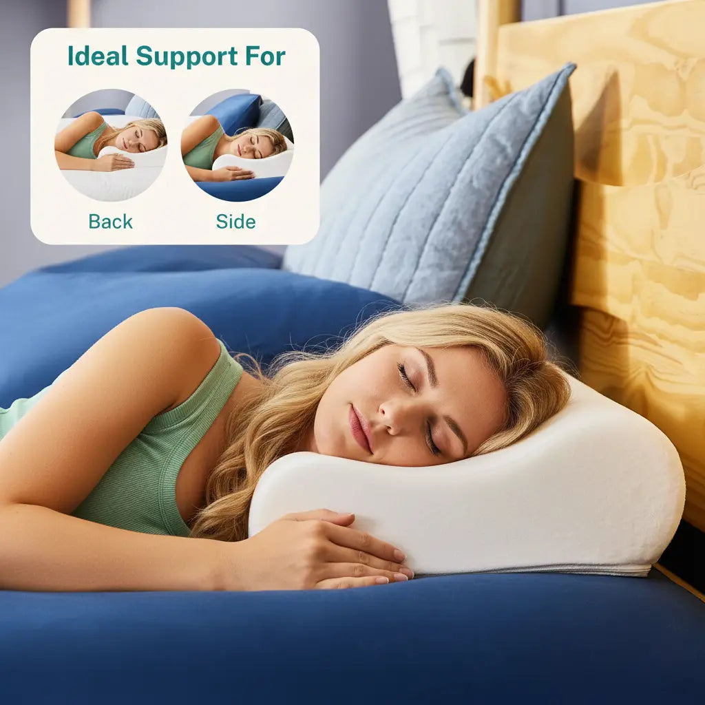 Sleepwyn Contour Memory Foam Pillow
