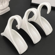 Sleepwyn Arched Clothes Hanger & Bag Hook (10 Pcs)
