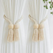 Sleepwyn Wooden Curtain Tiebacks (2Pcs)