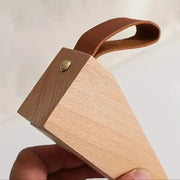 Sleepwyn Solid Wood Door Stopper with Non Slip Base
