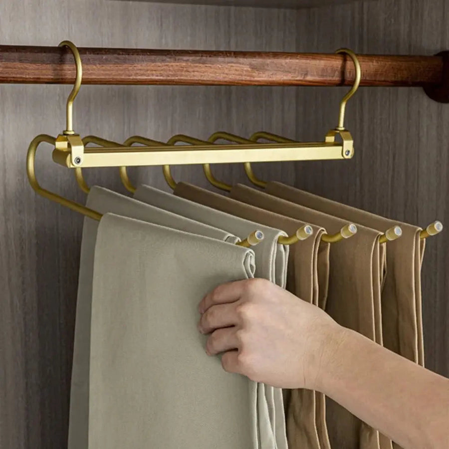 Sleepwyn Gold Metal Pants Hanger