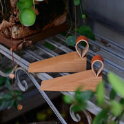 Sleepwyn Solid Wood Door Stopper with Non Slip Base