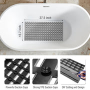 Sleepwyn Non Slip Bathtub Mat with Drain Holes