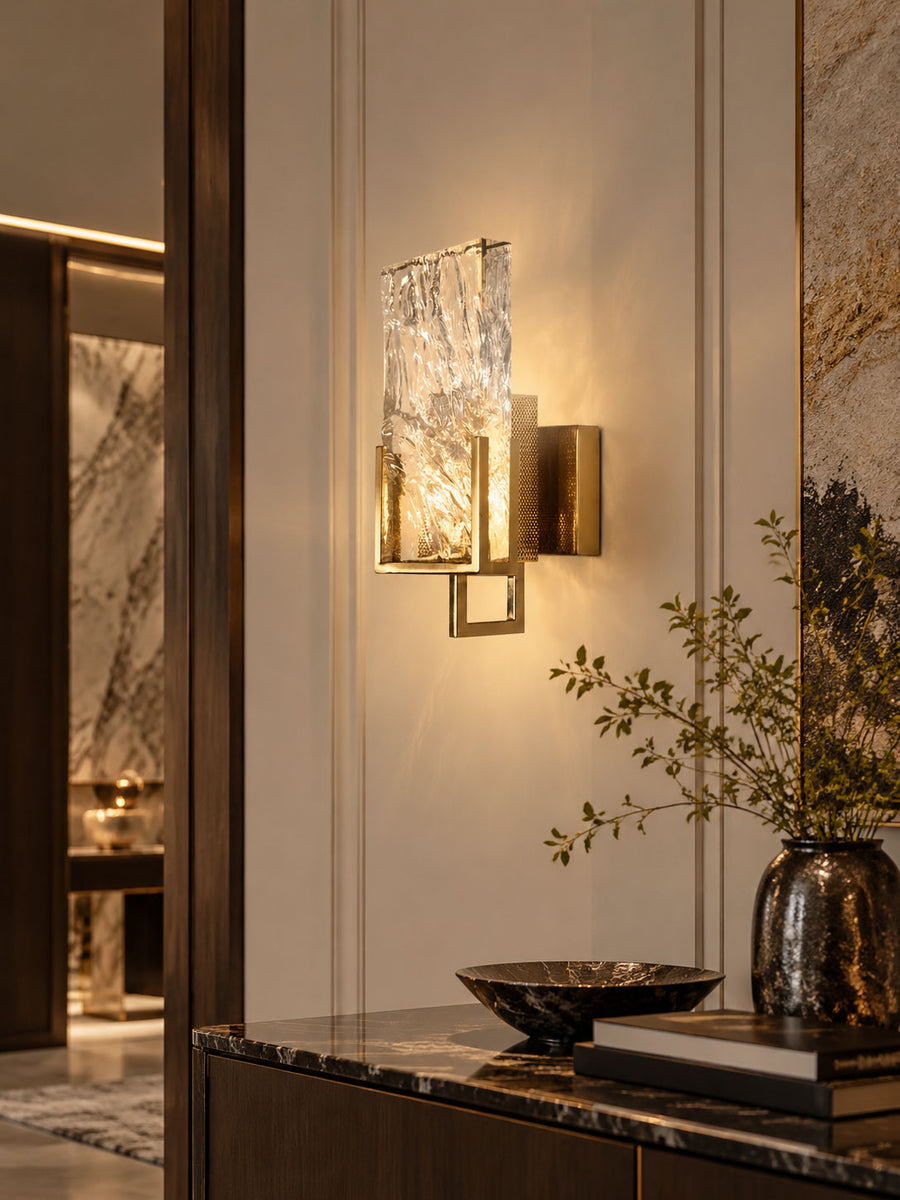 Ice Crystal Wall Lamp