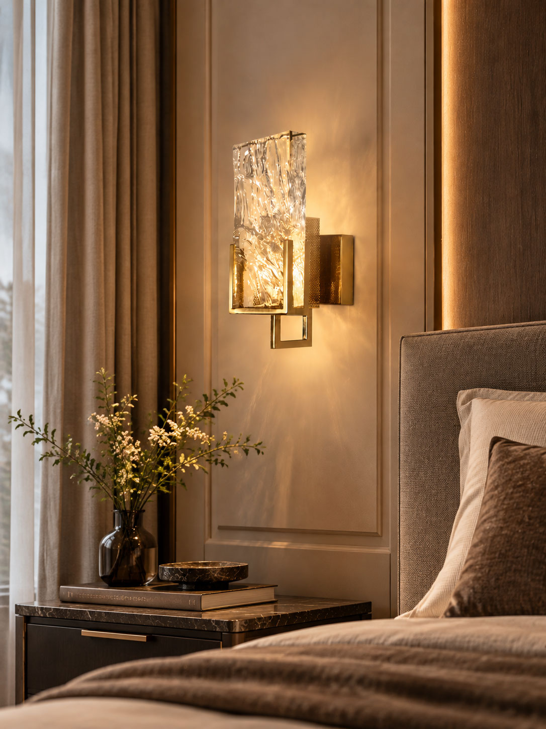 Ice Crystal Wall Lamp