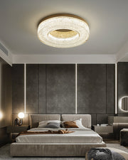 Ice Crack Circle Ceiling Lamp