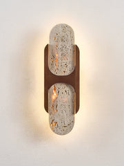 Isla Travertine Wall Light