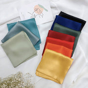 100% Mulberry Silk Square Scarf 53x53cm/21