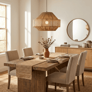 Jute Rattan Woven Pendant Lamp