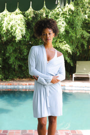 Women’s Lounge Robe in Fog