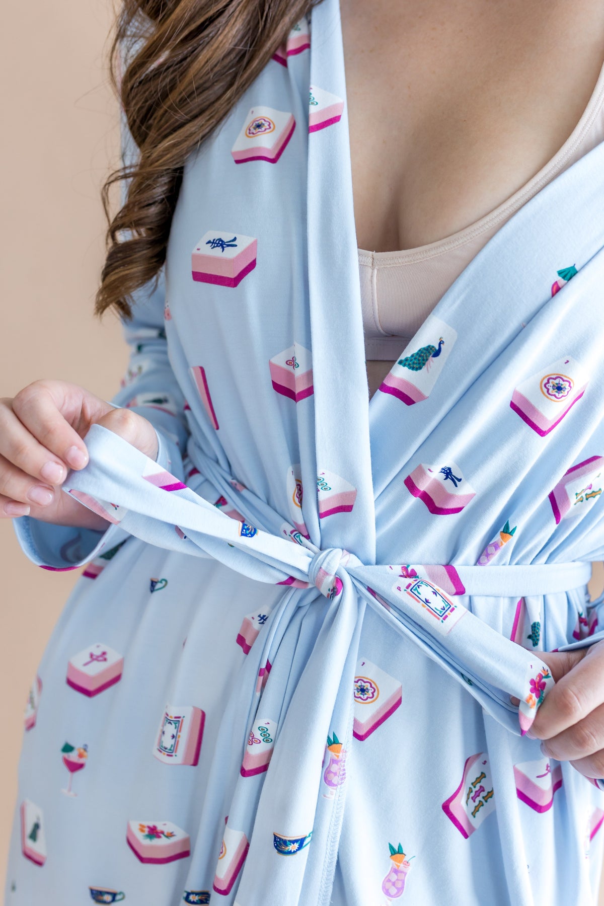 Women’s Lounge Robe in Mahjong