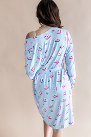 Women’s Lounge Robe in Mahjong