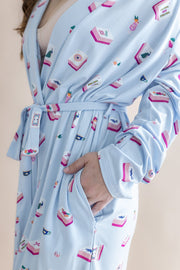 Women’s Lounge Robe in Mahjong