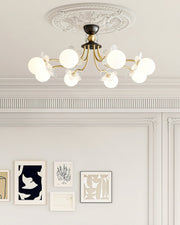 Blossom Flower Glass Chandelier