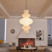 Kozo Paper Metal Pendant Lamp