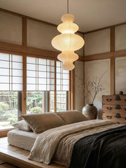 Kozo Paper Metal Pendant Lamp