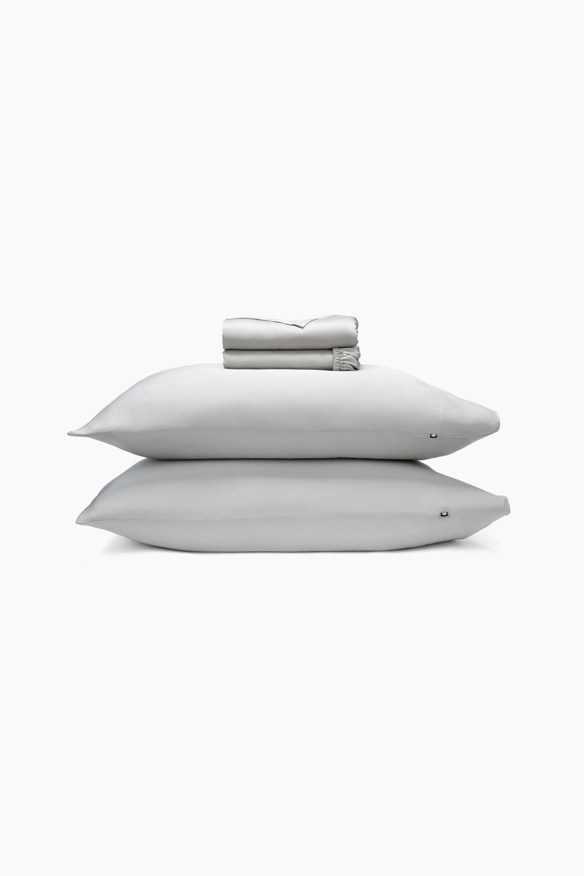 Bamboo Sateen Sheet Set in Dove Gray