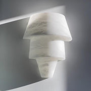 Laboratory Alabaster Wall Light