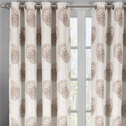 Lafayette Window Curtains Panels With Grommets ( Set of 2 Panels )
