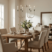 Laurel Trailing Brass Chandelier