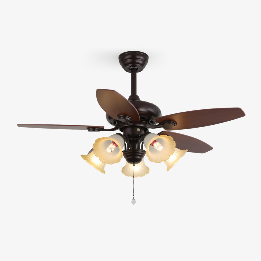 Lily Bloom Ceiling Fan Light
