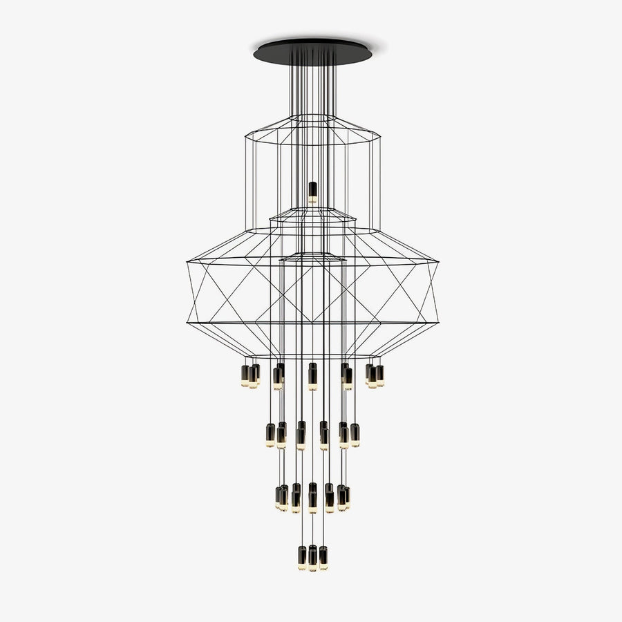 Lattice Chandelier