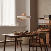 Lola Travertine Swag Pendant Light