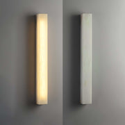 Lucent Pillar Alabaster Wall Light