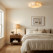 Luma Alabaster Square Ceiling Lamp