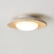 Luma Travertine Ceiling Light