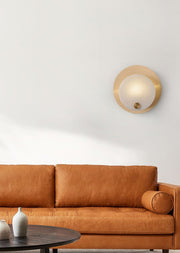 Lumen Alabaster Wall Light