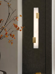 Lumen Bar Alabaster Wall Sconce