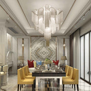 Luminous Cascade Chain Ceiling Light