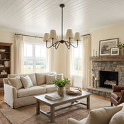 Lumos Black Chandelier