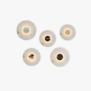 Lunar Veil Alabaster Wall Lamp