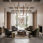 Lunara Strap Chandelier