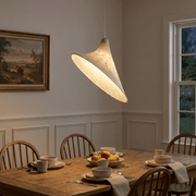 Lunaris Drift Silk Pendant Lamp