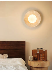 Lunaro Travertine Sconce