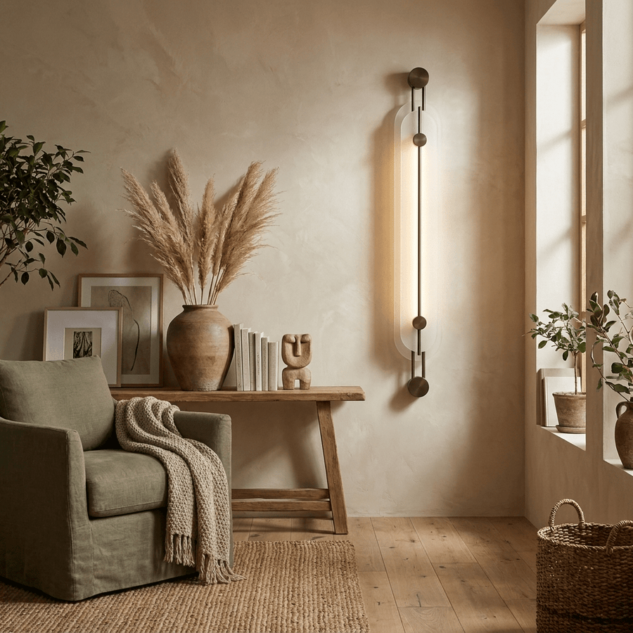 Lyra Alabaster Wall Sconce