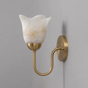 Magnolia Alabaster Wall Sconce