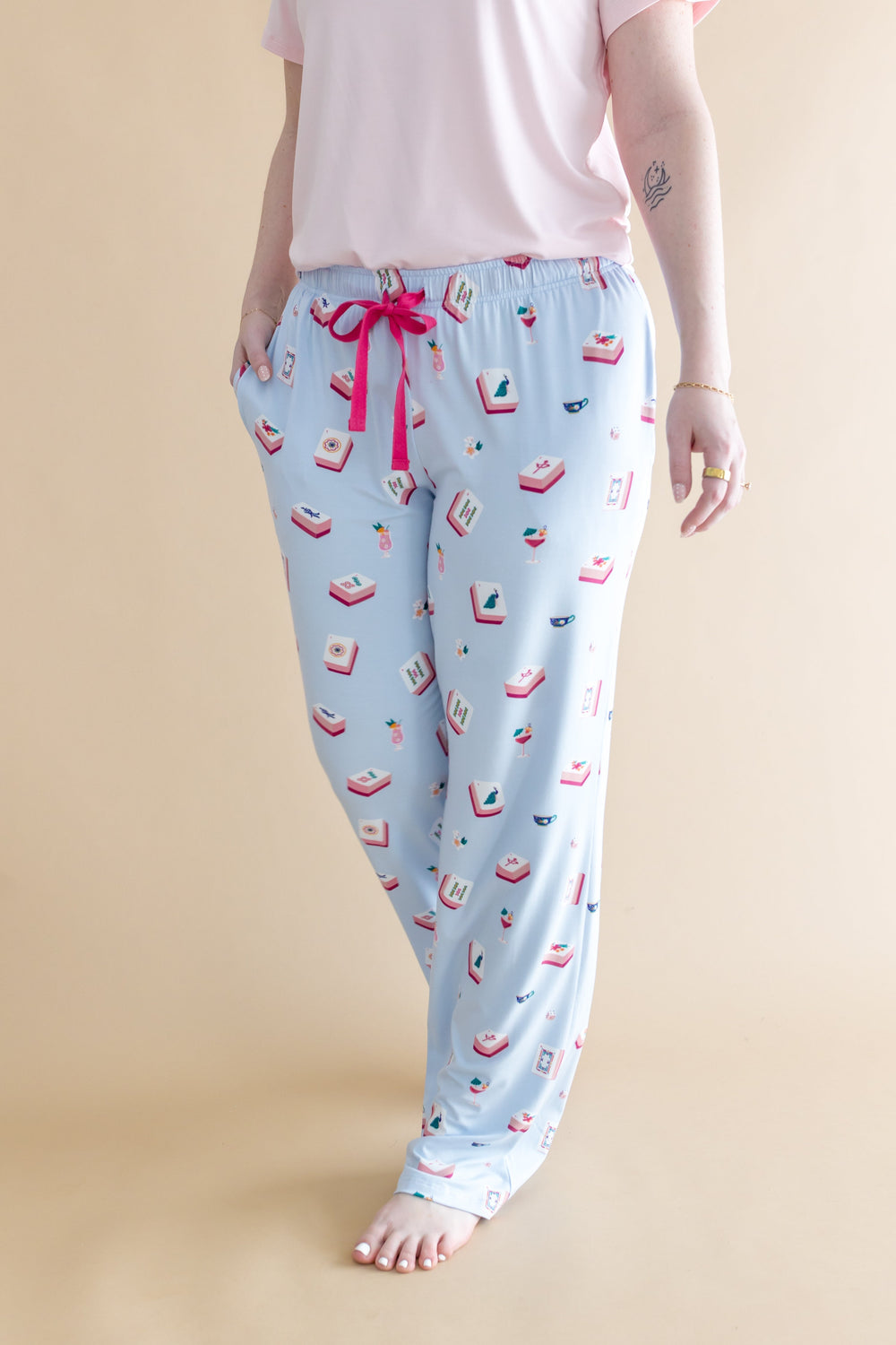 Women's Lounge Pants in Mahjong