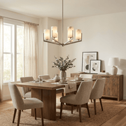 Marlowe Alabaster Star Chandelier