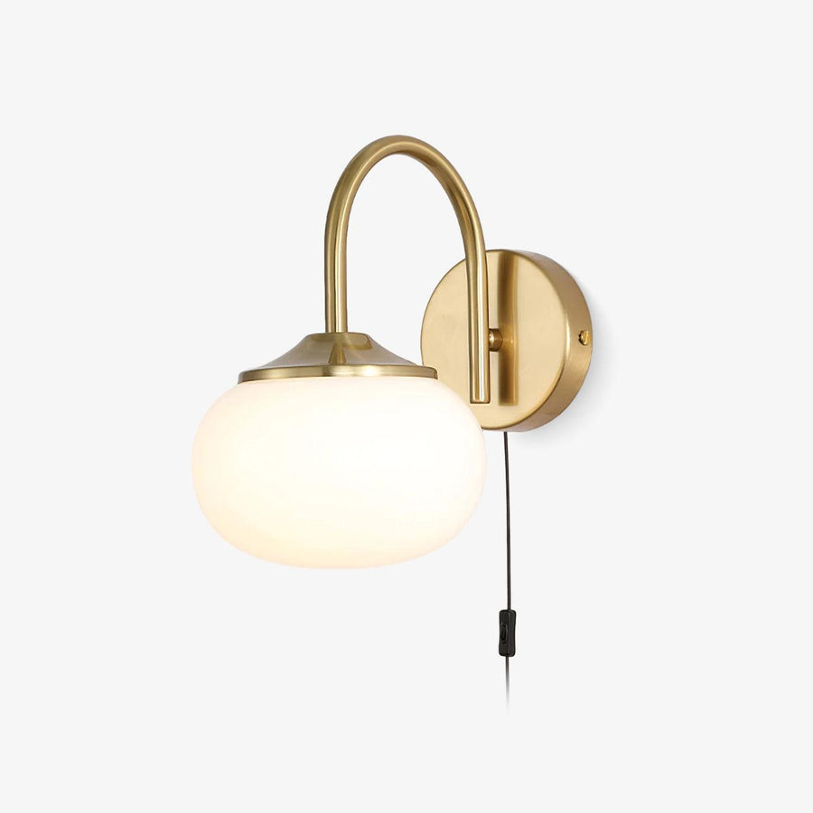 Marshmallow Plug-in Sconce