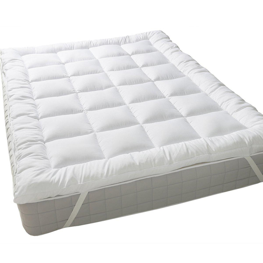 Royal 2 Inch Bamboo Filled Cotton Mattress Topper