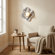 Mavelle Stone Petal Wall Sconce