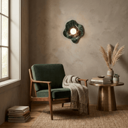 Mavelle Stone Petal Wall Sconce