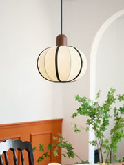 Melon Fabric Pendant Lamp