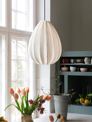 Meringue Pleated Fabric Pendant Lamp