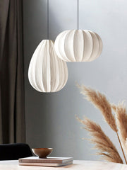 Meringue Pleated Fabric Pendant Lamp