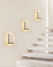 Mesa Glow Travertine Sconce
